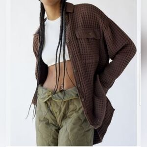 BDG | Stanley Waffle Button Down Shirt
